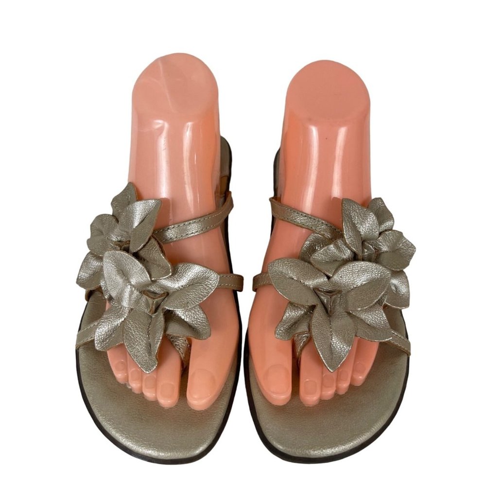 b.o.c Tan Floral Sandals